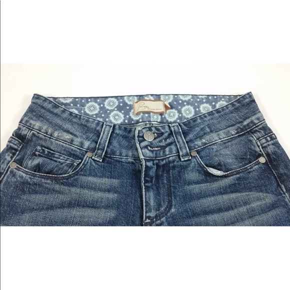 Paige Denim Hidden Hills Size 25 x 34 Boot - Picture 4 of 8